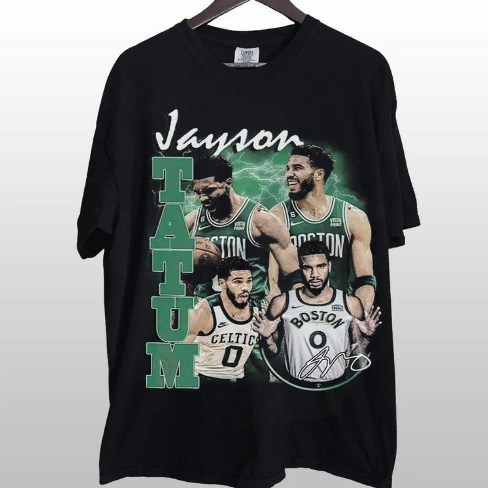 Jayson Tatum Basketball Retro Fan Graphic Streetwear Unisex T-Shirt